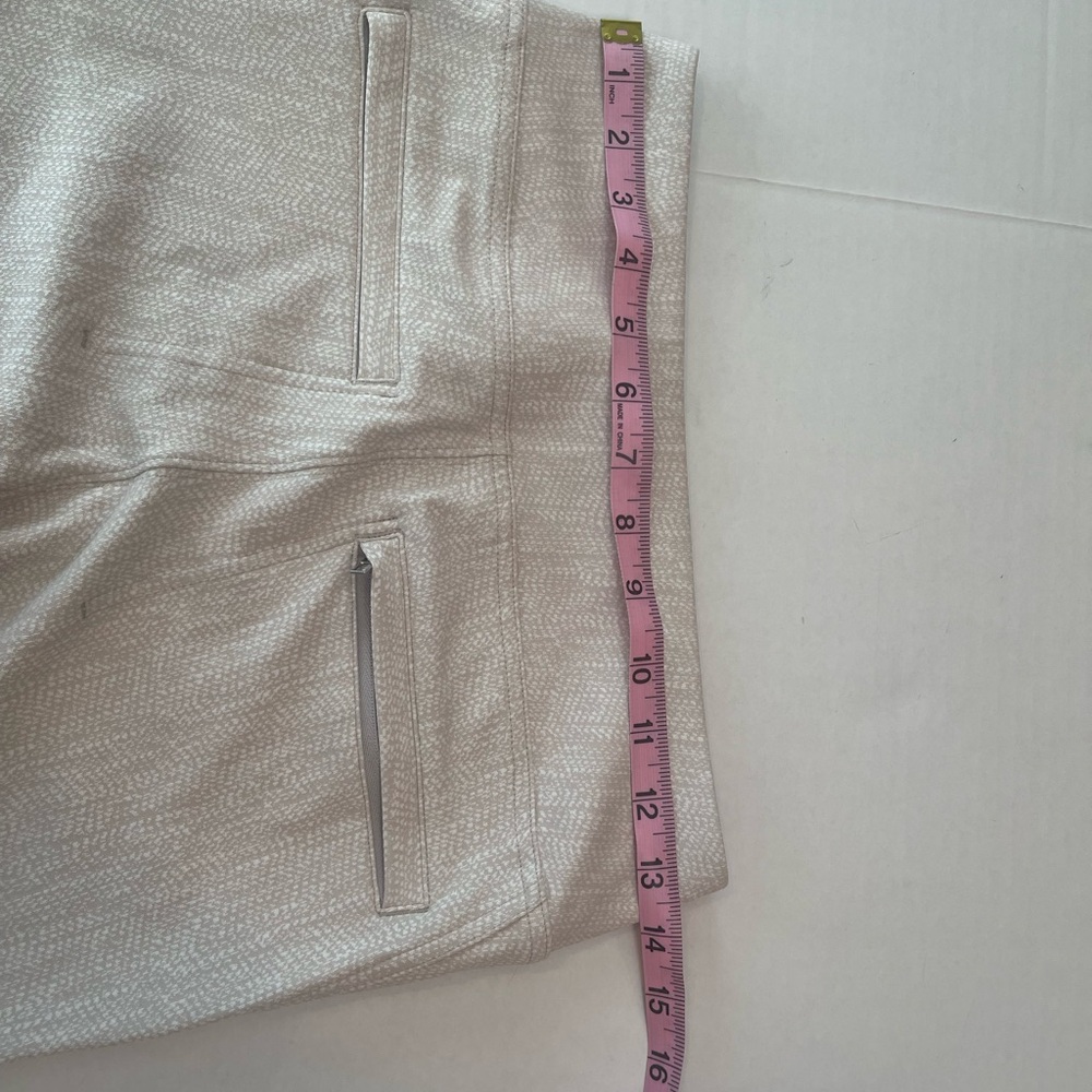 Athleta Cream High-Waist Leggings Stretch Fit - Picture 7 of 9